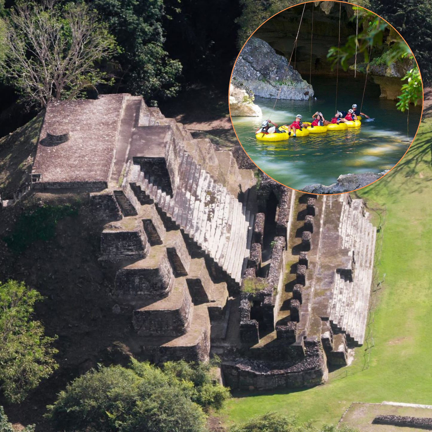Altun Ha Tour and Cave Tubing