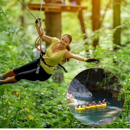 Cave Tubing & Ziplining